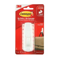 Command Large Hook White x 1 (17003)