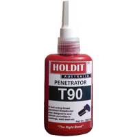 Loctite 290 Equivalent T90 PENETRATOR: Wicking Grade Anaerobic Adhesive for Close-Fitting Metal Parts 50ml