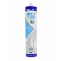 Selleys White For Life Ready To Use Grout Cartridge 410g