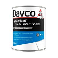 Davco Sanitized® Tile & Grout Sealer - Solvent-Based, 500ml, Water Repellent